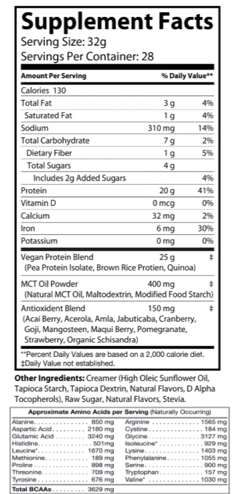 Vortex Vegan Protein