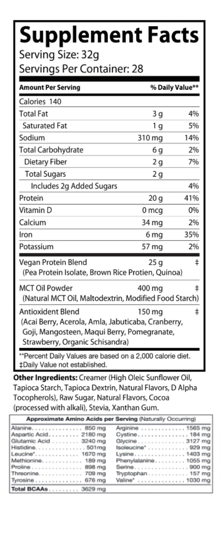Vortex Vegan Protein