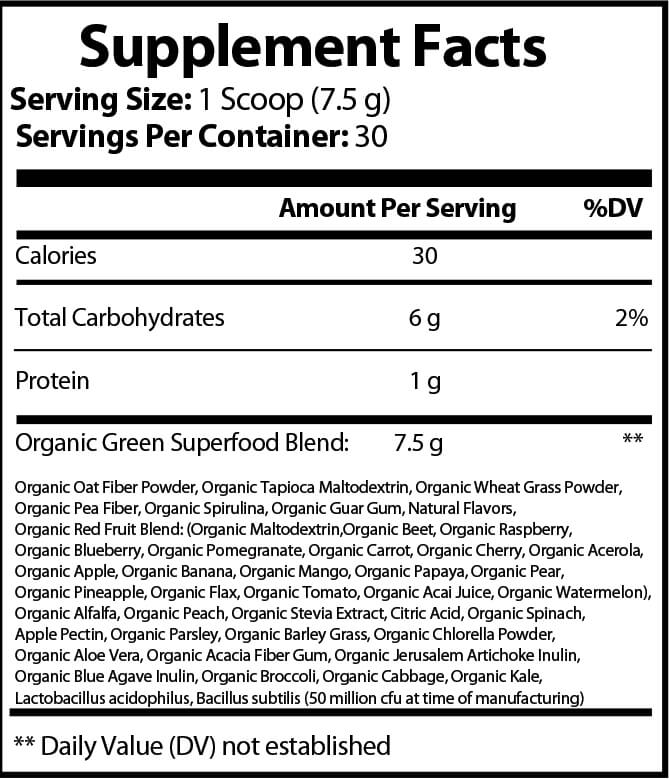 Other Worldly Organic Super Greens